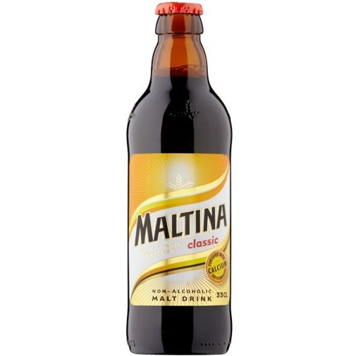 MALTINA CLASSIC NON-ALCOHOLIC MALT DRINK GLASS BOTTLE 33 CL